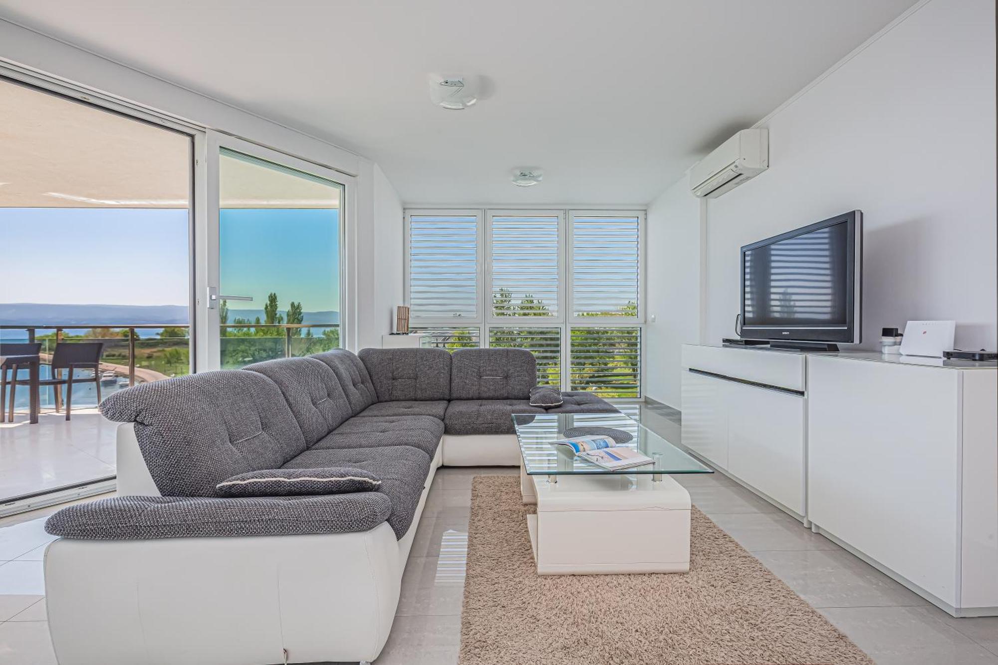 Ap 4+2 In One Of The Most Luxury Building In Omiš Oda fotoğraf